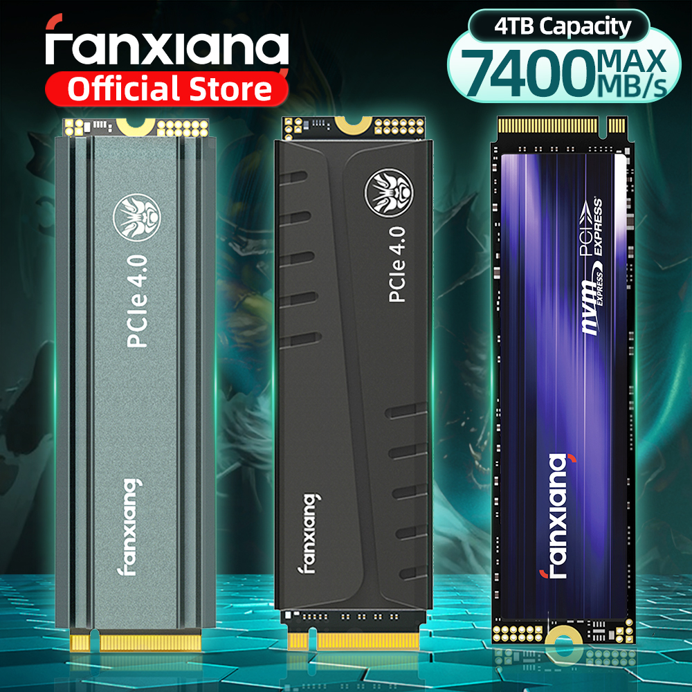 Fanxiang S660/S770/S880 SSD NVMe M2 PCIe4.0x4 1TB 2TB 4TB 内部