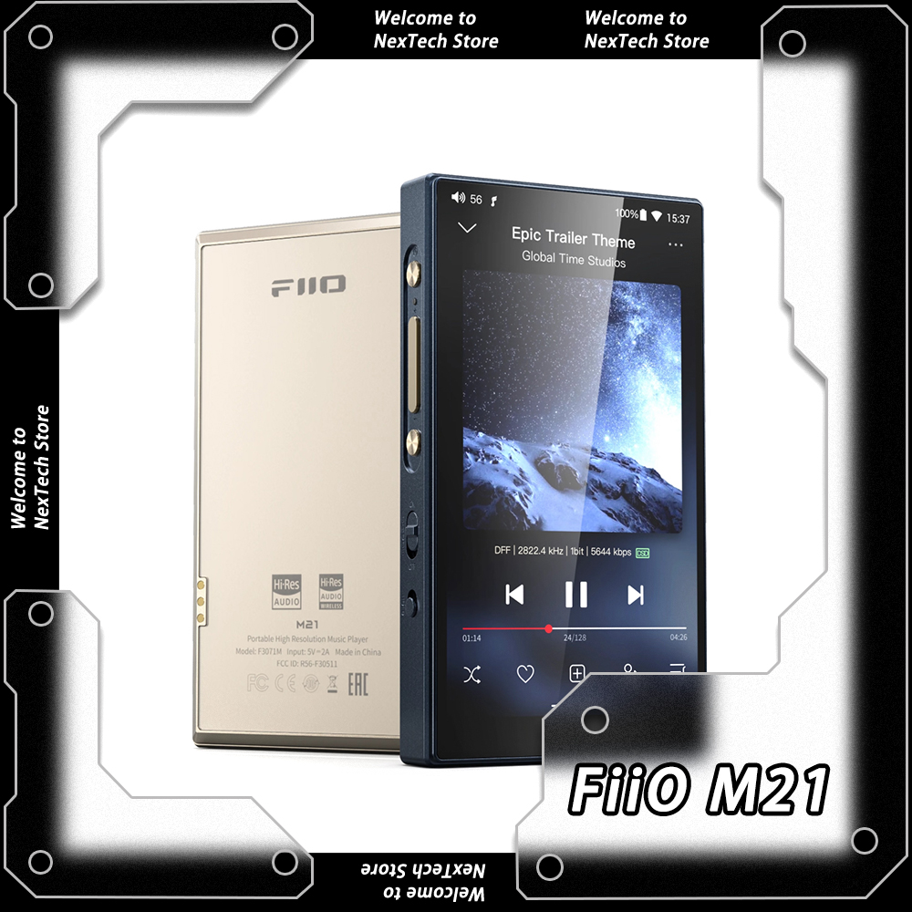 新しい Fiio M21 ポータブル MP3 プレーヤー高解像度 HIFI 高音質音楽