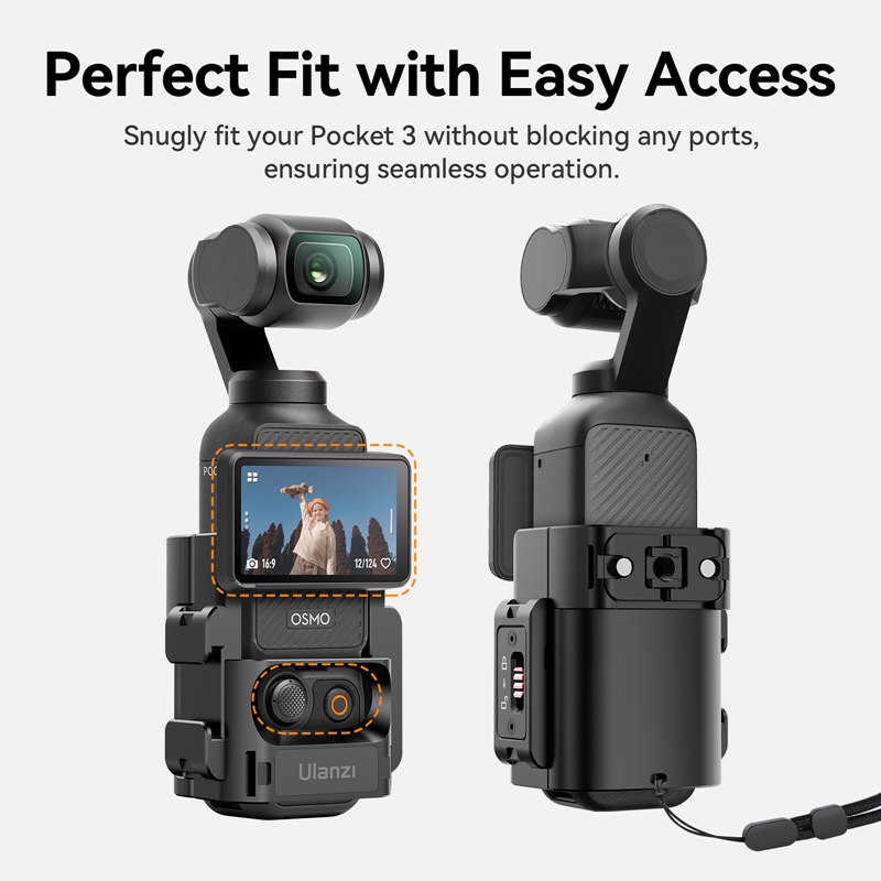 Ulanzi PK-06 クイックリリース拡張アダプター DJI Osmo Pocket 3