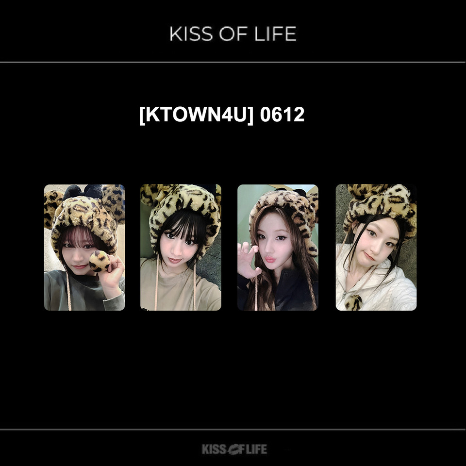 KPOP Kiss of Life Mini Album 224 Photo Cards JULIE NATTY BELLE