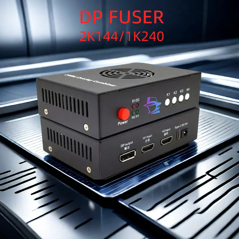 FuserDP240Hz DMA Video Overlay Box HDMI DMA Video Processor High