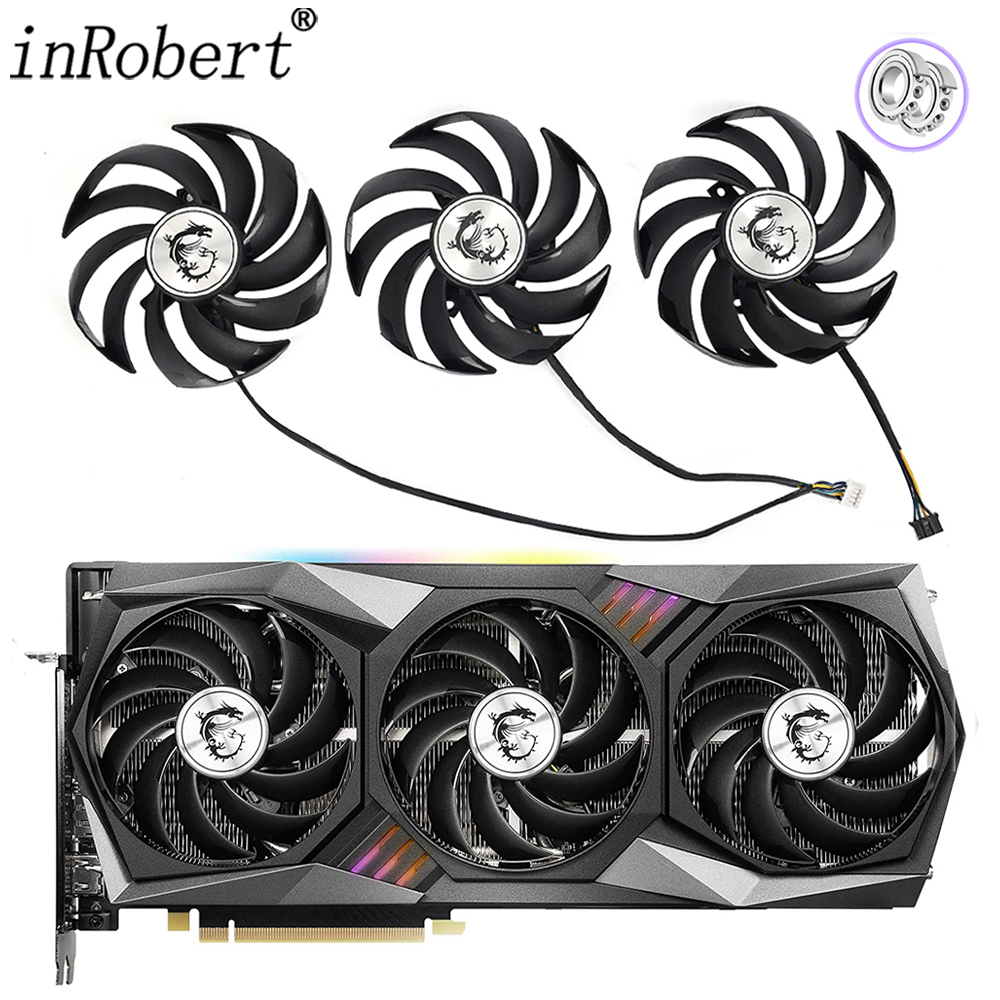 New 90MM GPU Video Card Cooler Fan Replacement for MSI GeForce RTX