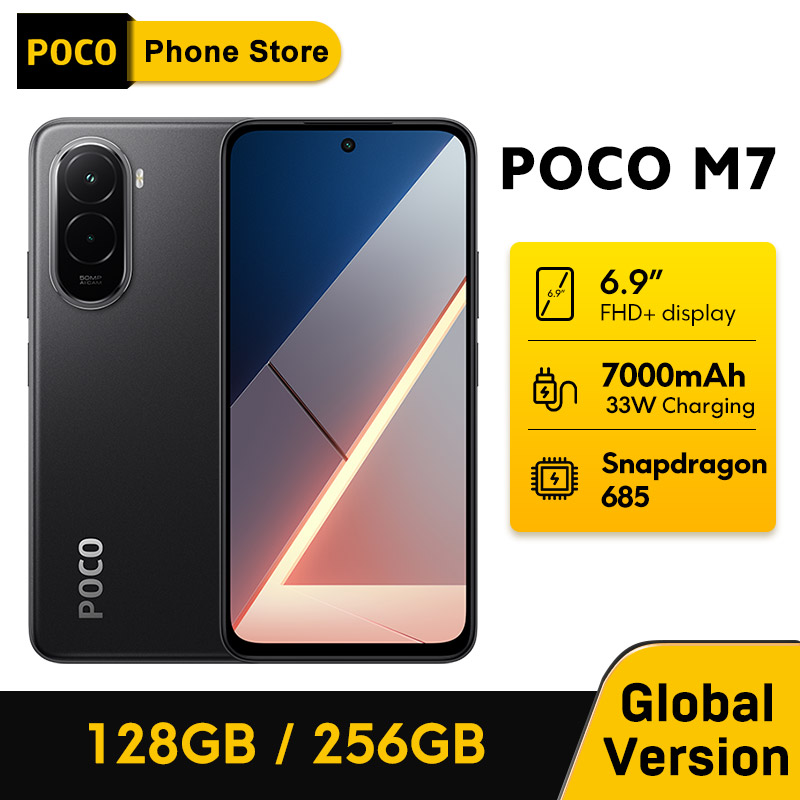 POCO M7 Global Version Smartphone 128GB/256GB Snapdragon® 685