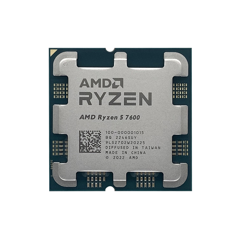 NEW AMD Ryzen 5 7600 R5 7600 3.8GHz 6-Core 12-Thread CPU Processor