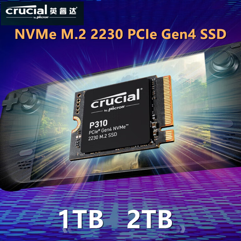 Crucial P310 SSD 1TB 2TB 2230 M.2 (NVMe PCIe 4.0 * 4) read speed