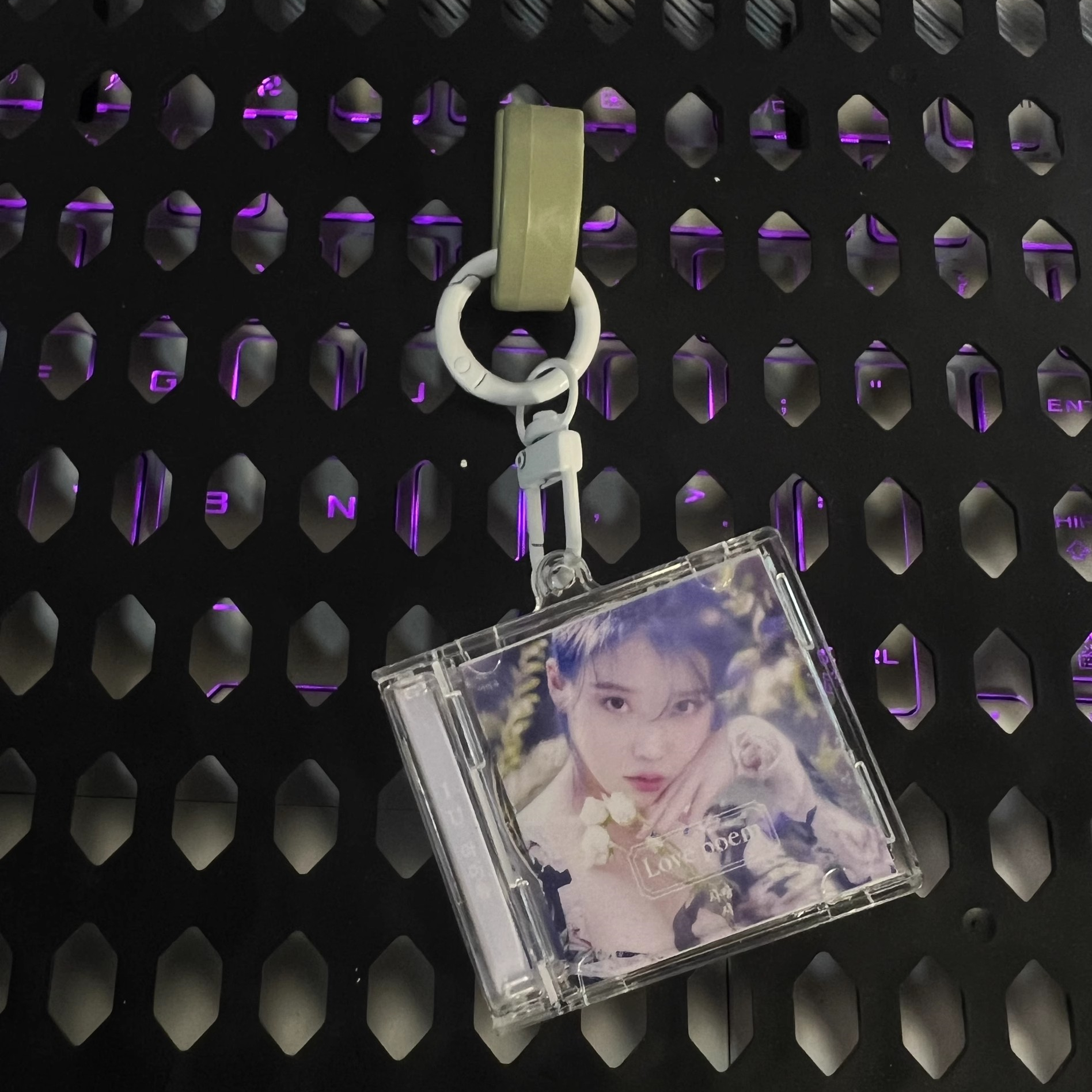 Iu lee ji eun-ミニミュージックキーホルダー,CD, NFC,受賞アルバム,歌