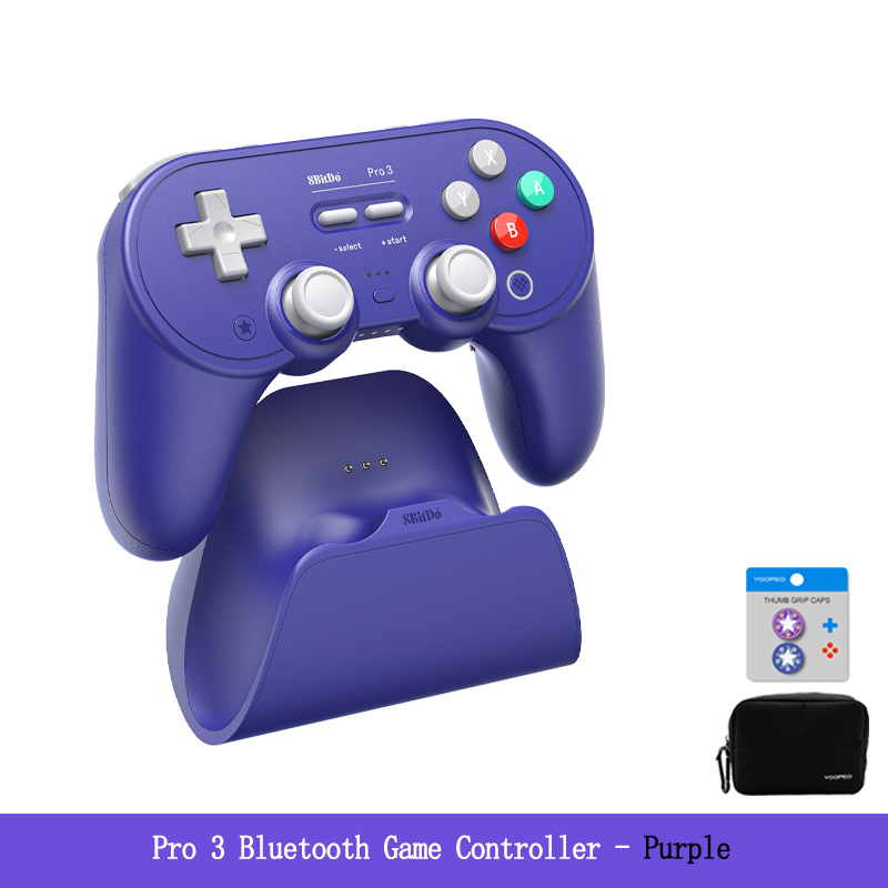 8BitDo Pro 3 Bluetooth Game Controller Wireless Gamepad with TMR