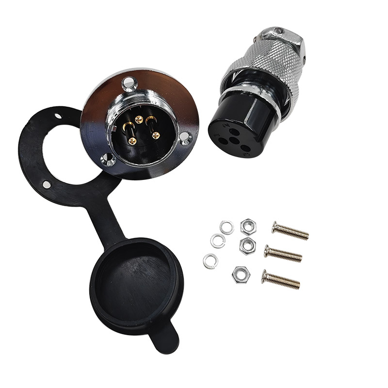 GX25 plug cable connector Flange fixing 20A 2pin 3pin 4pin 5pin