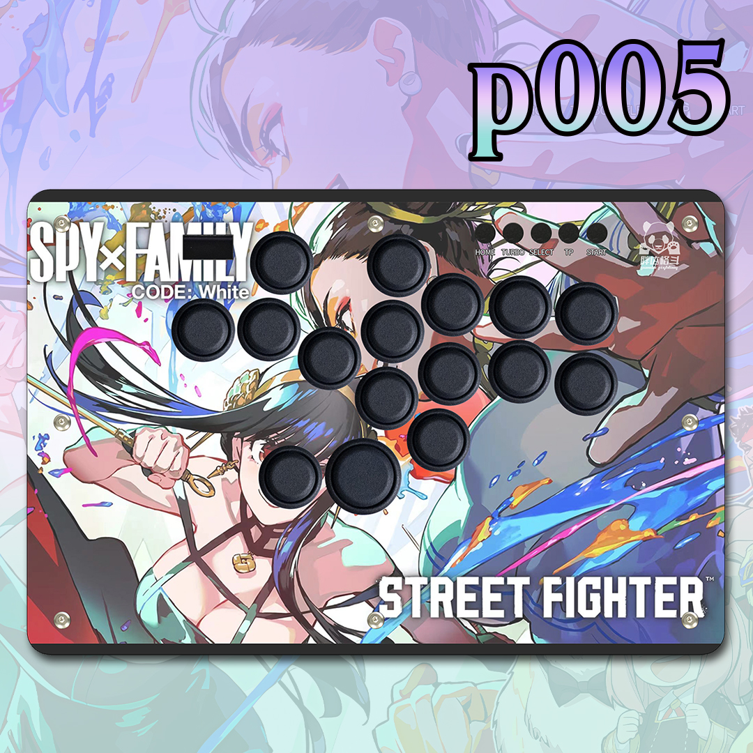 Panda Hitbox Standard 16Keys No RGB Custom Panel Fighting Game
