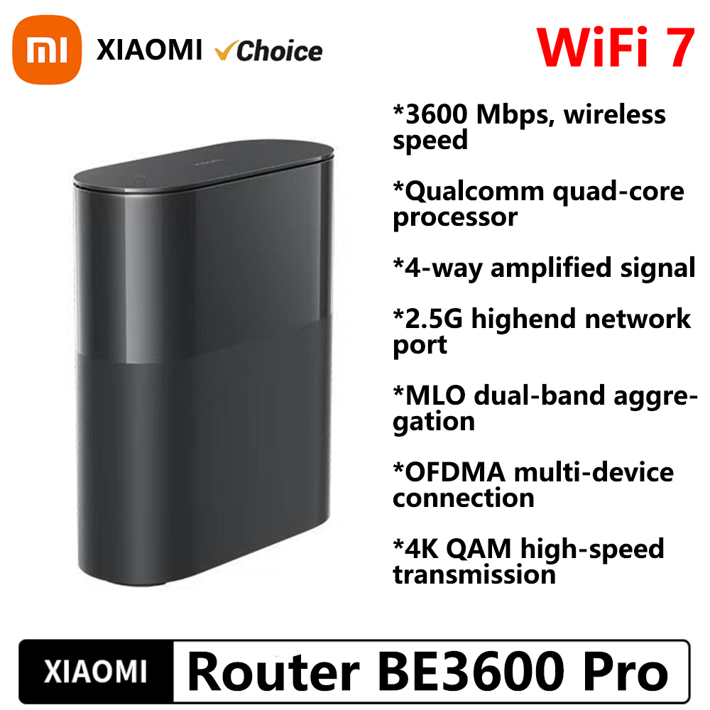 新しいXiaomiルーターBE3600 Pro WiFi 7 XiaomiメッシュシステムBE3600