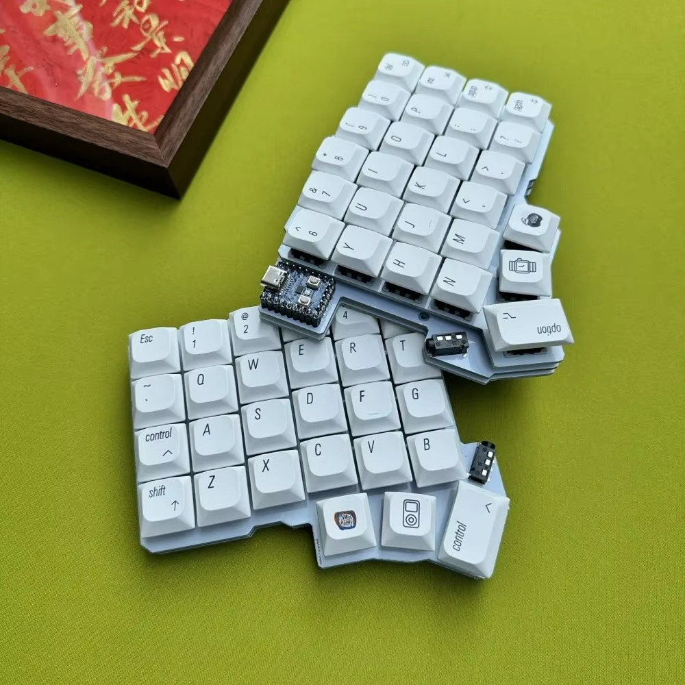 Silakka54 分割キーボードキットカスタム有線ホットスワップサポート