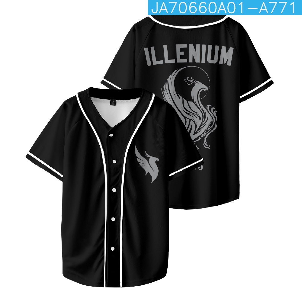 ILLENIUM 2023 Tour Jersey Cosplay Merch Jecket Tee T-shirt Spring