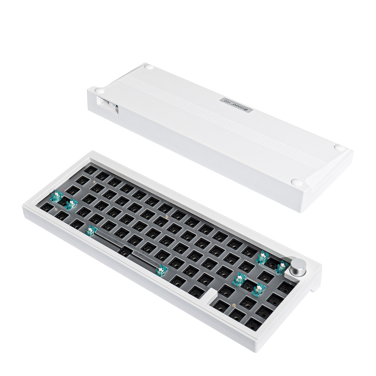 Cidoo-メカニカルキーボード用のv65 v2 Bluetoothキーボードキット,CNC