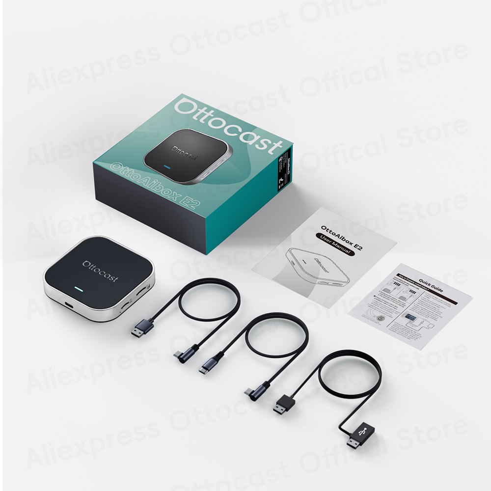 OTTOCAST Ottaibox E2 Android 13 Wireless CarPlay Android Auto AI