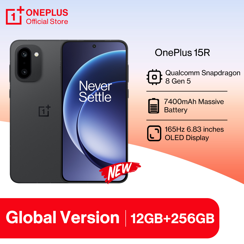 ワールドプレミア OnePlus 15R グローバル版スマートフォン Snapdragon