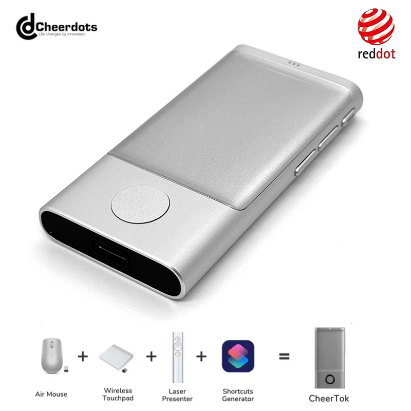 CheerTok Air Mouse Bluetooth Phone Remote All-in-One Pocket