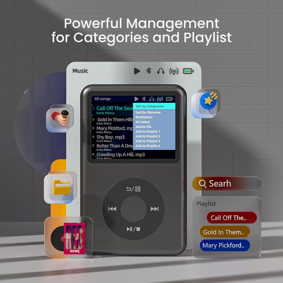 128GB ipod classic reproductor mp3 音楽プレーヤー Bluetooth