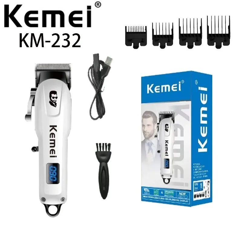 Kemei KM-232 プロフェッショナルバリカンポータブルミニ電気バリカン