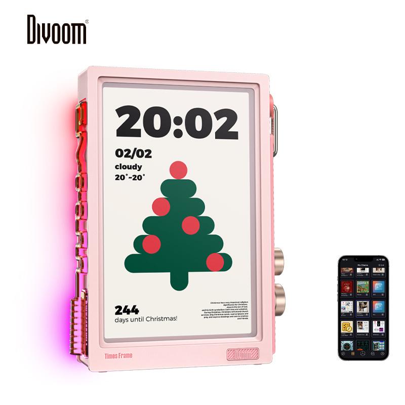 Divoom Times Frame 10.1'' Gaming Screen WiFi Smart HD Pixel