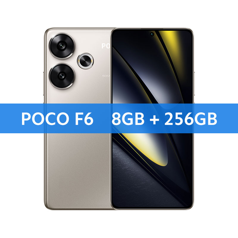 NEW POCO F6 Smartphone Global Version 256GB 512GB Snapdragon®8s