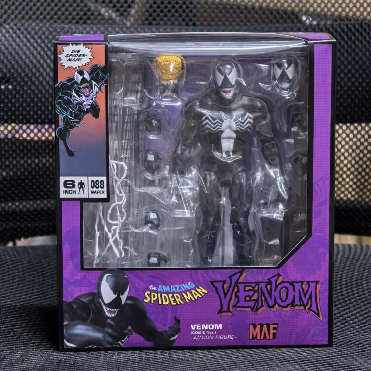 Mafex 088 Venom Action Figure Spider-Man Venom S.h.figuarts