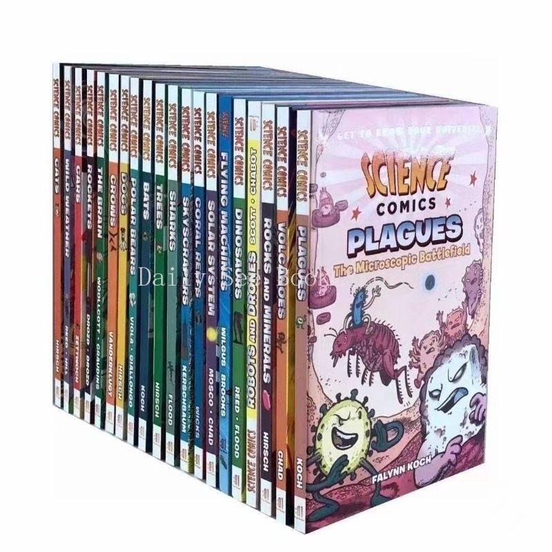 English 1 BOOOK OR 26 BOOKS Science Comics, Children's Scientific