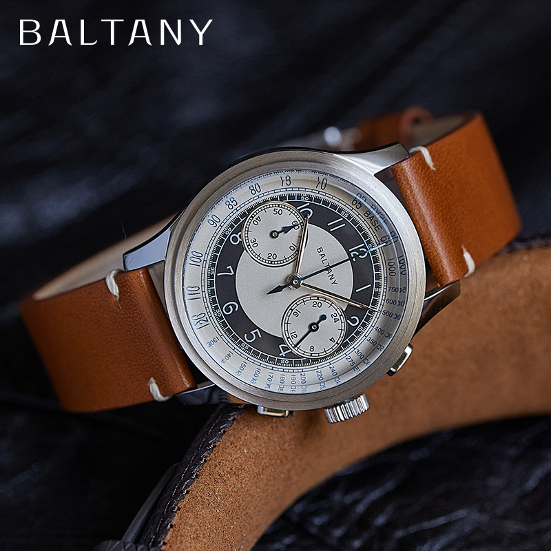 Tuxedo Chronograpl Retro Watches S5050 VK64 5ATM Waterproof