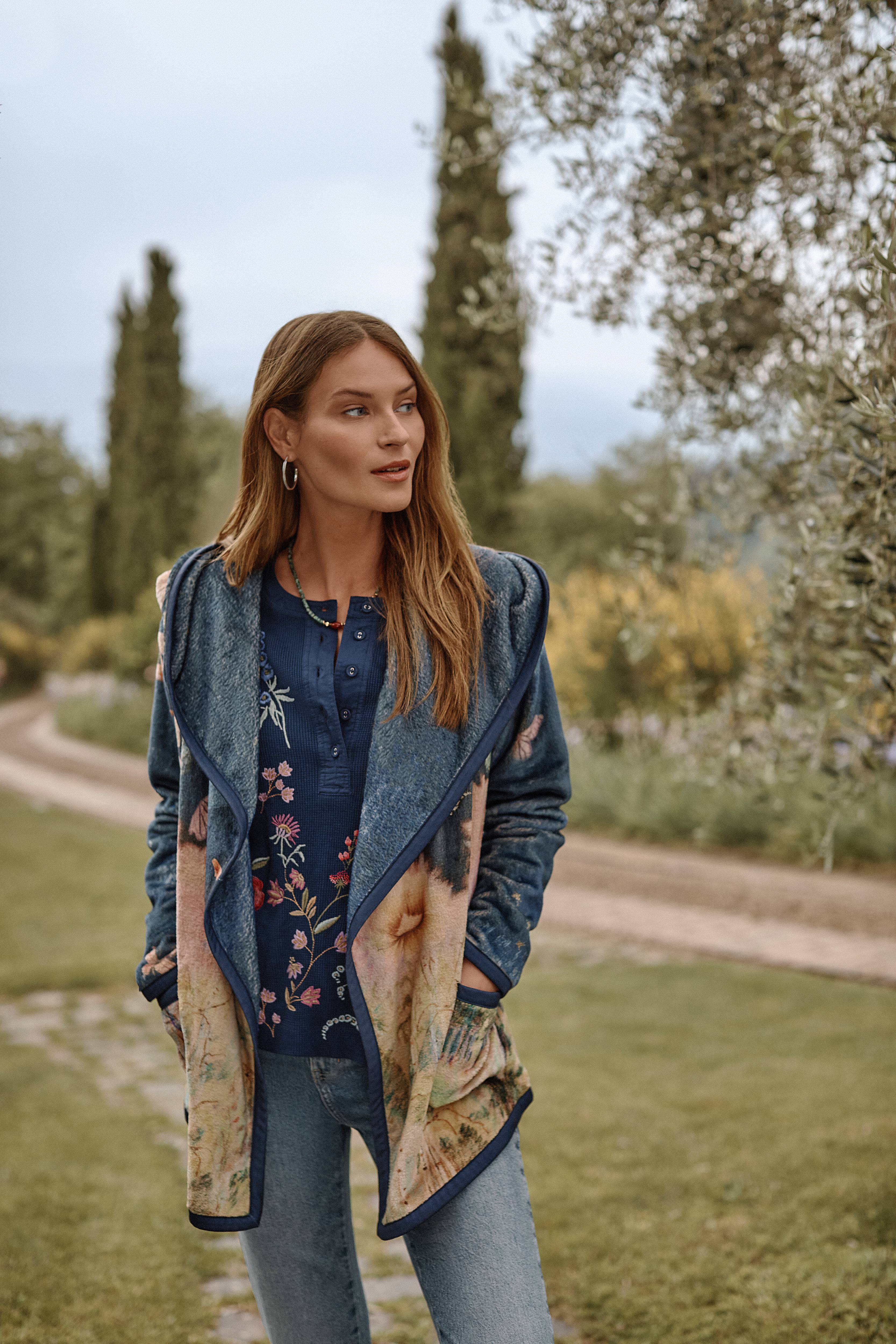 Buy JOAN REVERSIBLE SHERPA JACKET | Johnny Was