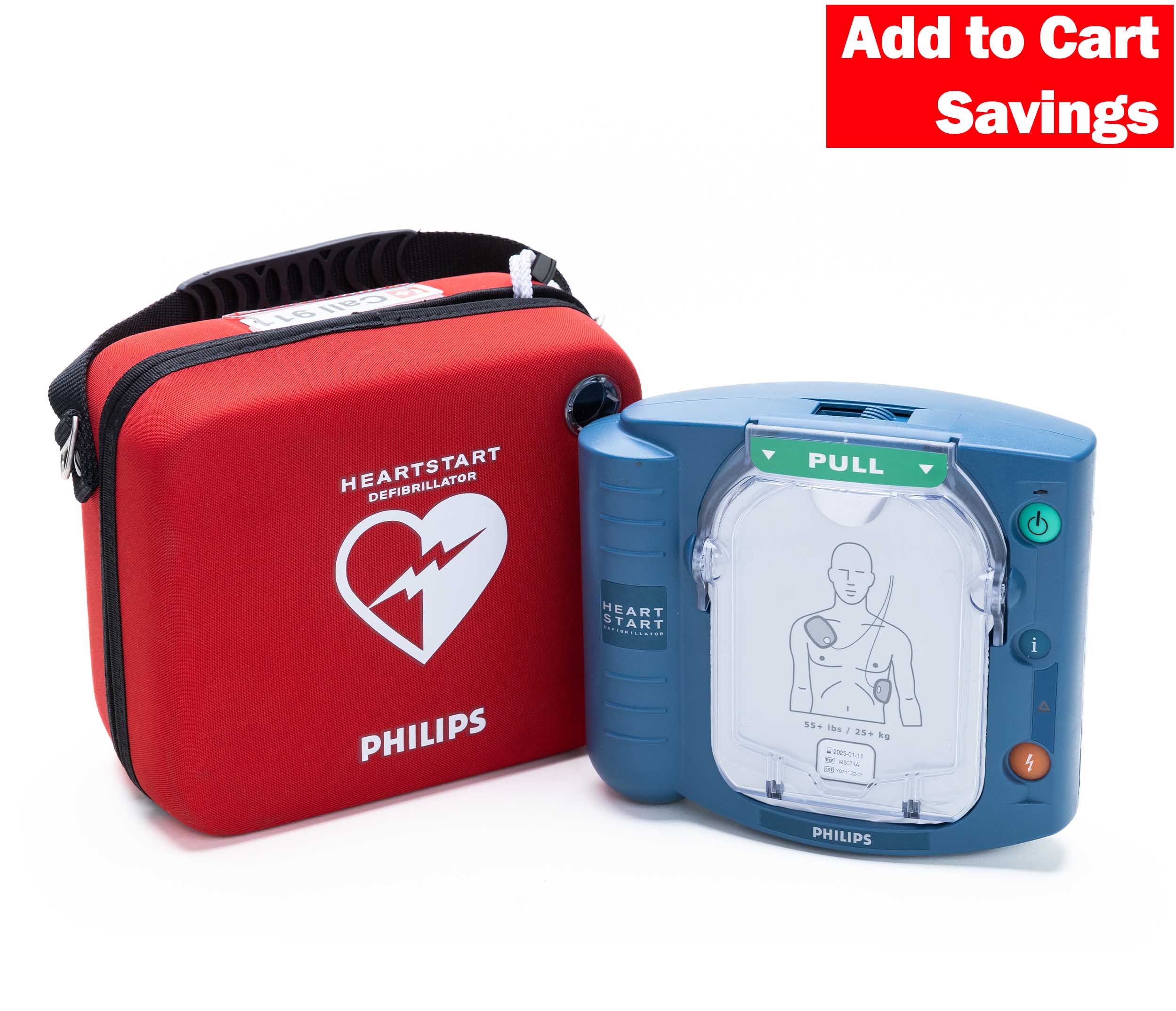 Philips HeartStart OnSite Defibrillator Construction and Workplace