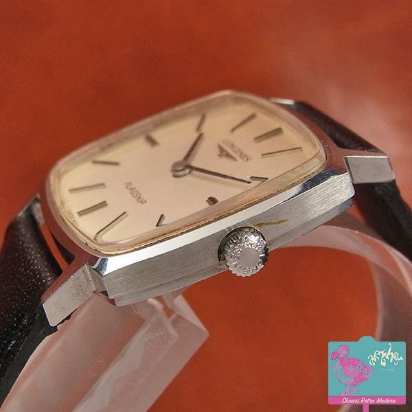 ロンジン LONGINES フラッグシップ スクエアケース 手巻き ロンジン尾錠