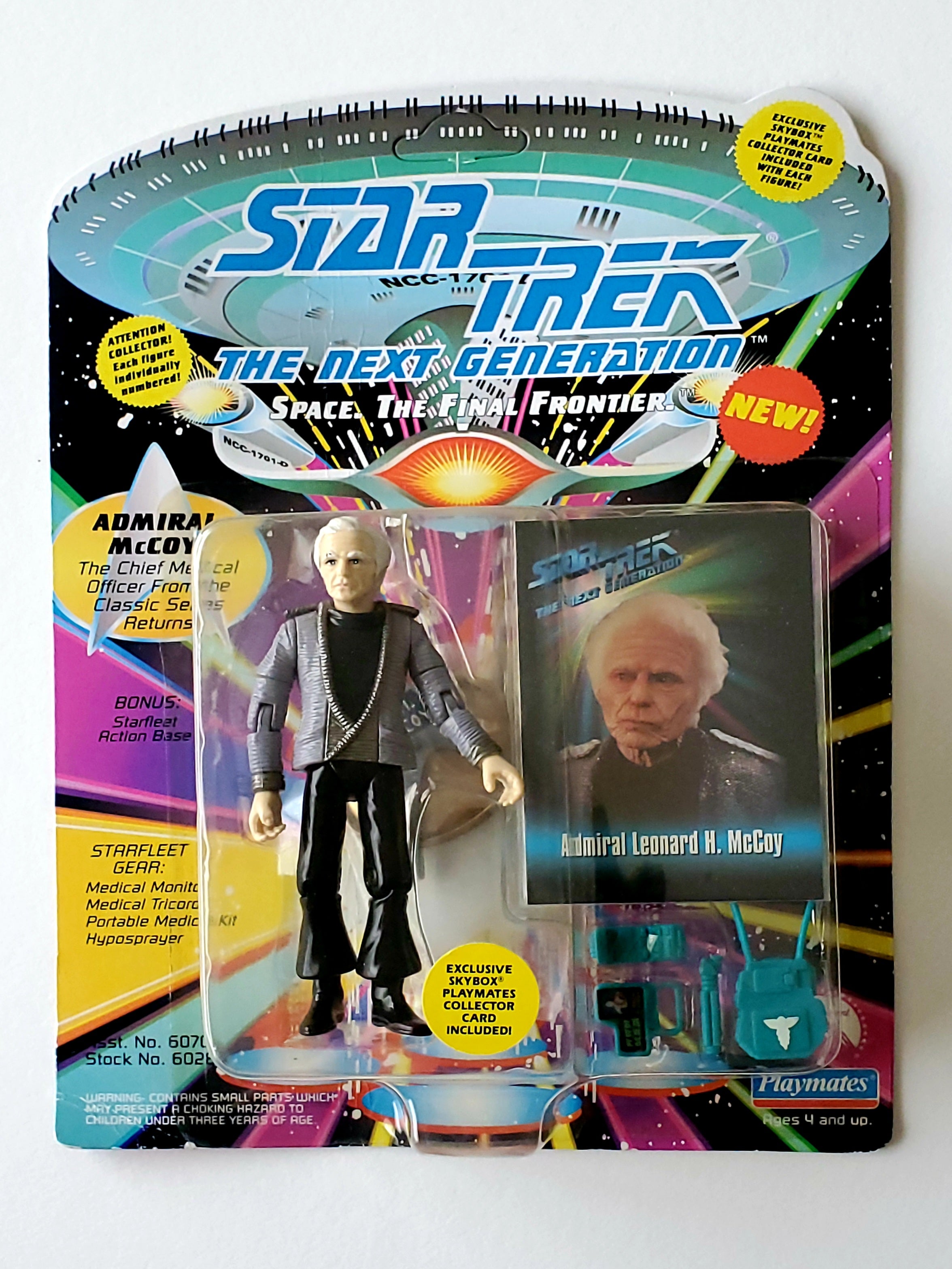 Star Trek: The Next Generation Admiral McCoy 4.5-Inch Action