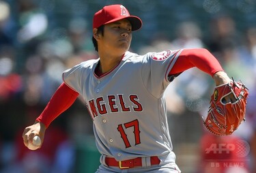 大谷がメジャー初先発初勝利、6回投げて3失点 写真6枚 国際ニュース