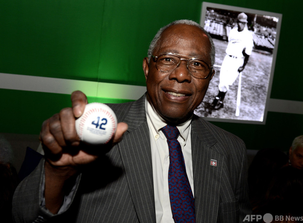 大リーグ通算755本塁打のハンク・アーロン氏死去、86歳 写真1枚 国際