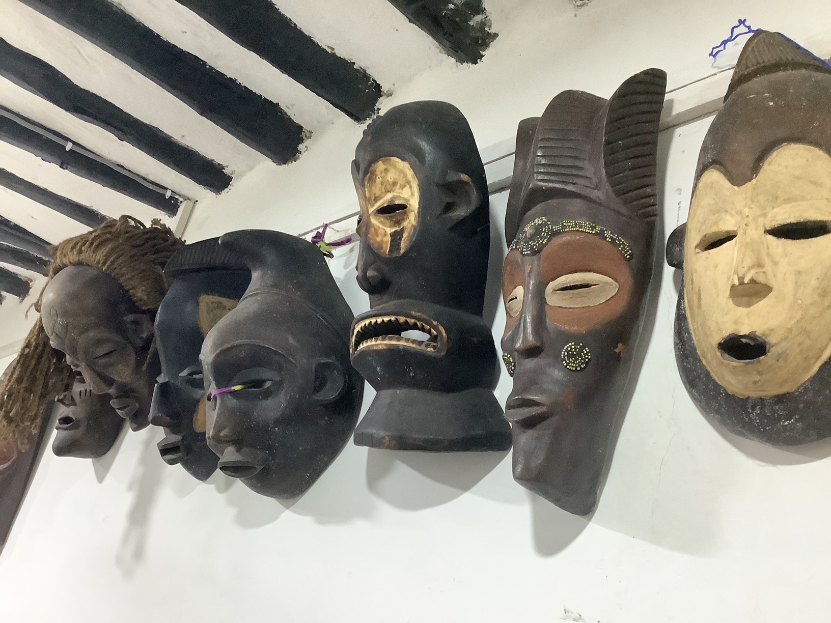 節分2023は、アフリカのお面で～マコンデのお面と山形の黒獅子は同じ