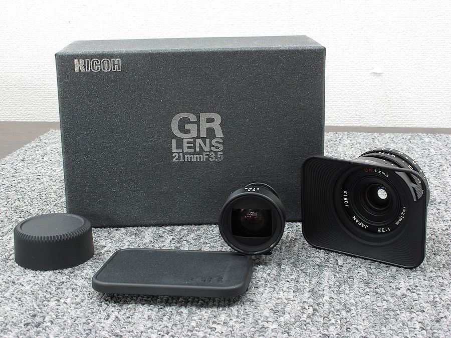 未使用】RICOH GR 21mm/F3.5 ライカLマウント レンズ @30865 / 中古