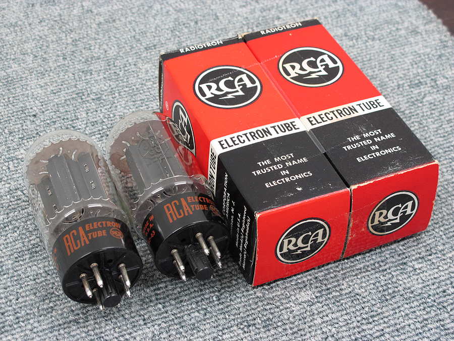RCA 6L6GC (2本) 真空管 @34361 / 中古オーディオ買取、販売、通販の