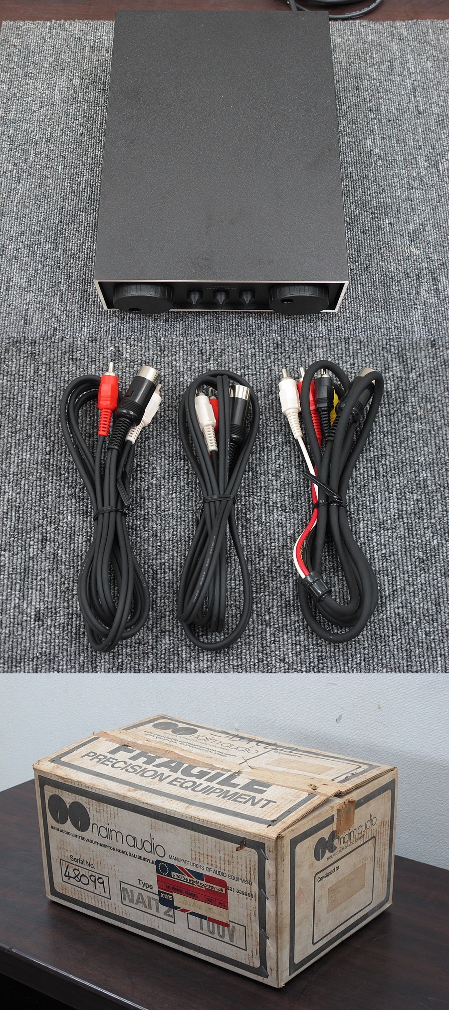 NAIM AUDIO NAIT2 プリメインアンプ PHONOタイプ 元箱付 @38099 / 中古