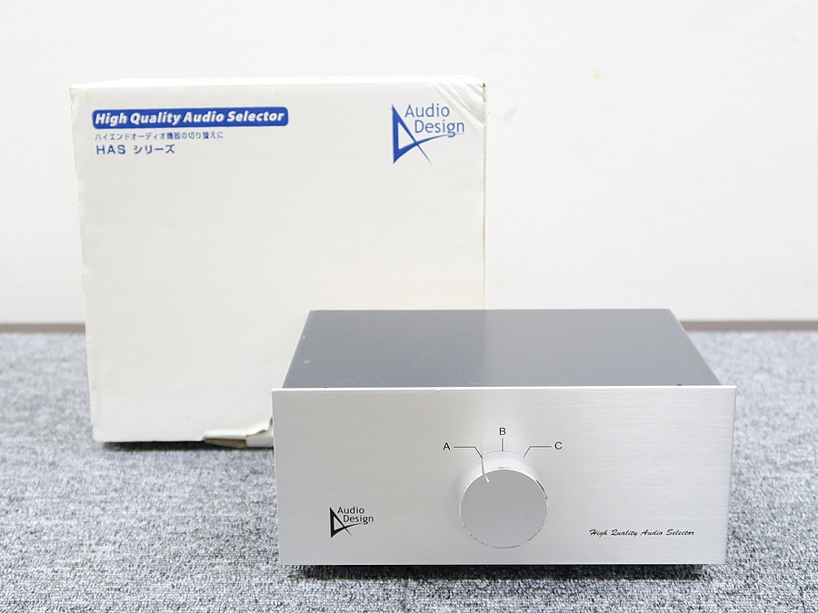 Audio Design HAS-3S スピーカーセレクター 3ch @39114 / 中古