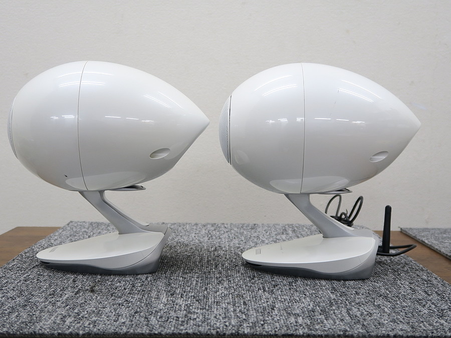 イクリプス ECLIPSE TD-M1 スピーカー ペア ホワイト @44354 / 中古
