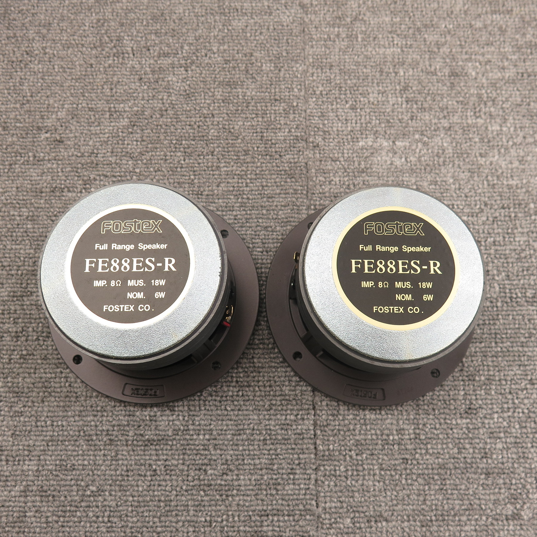 Bランク】フォステクス FOSTEX FE88ES-R スピーカーユニットペア 元箱