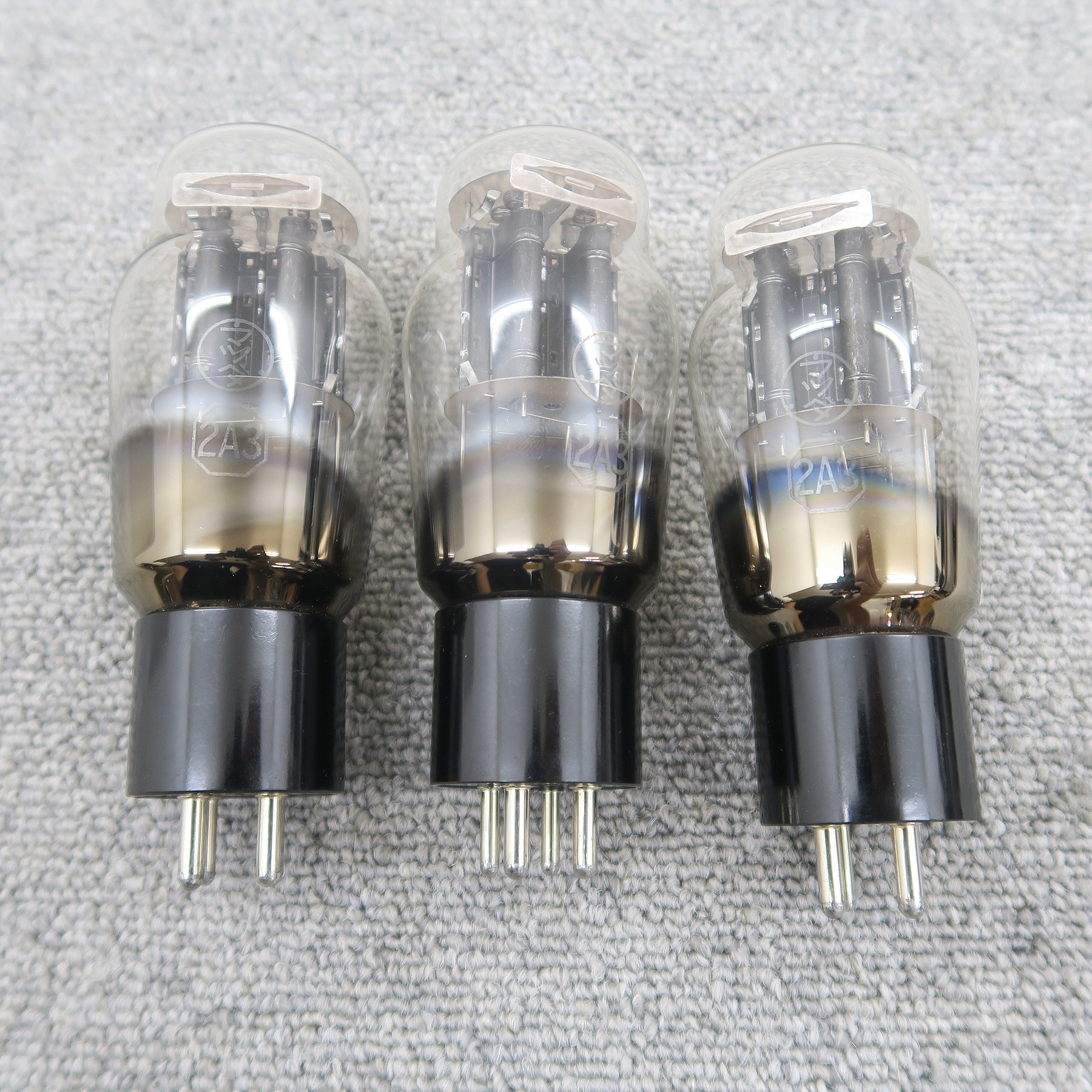現状】マツダ Matsuda 2A3 3本セット 真空管@54028 / 中古オーディオ