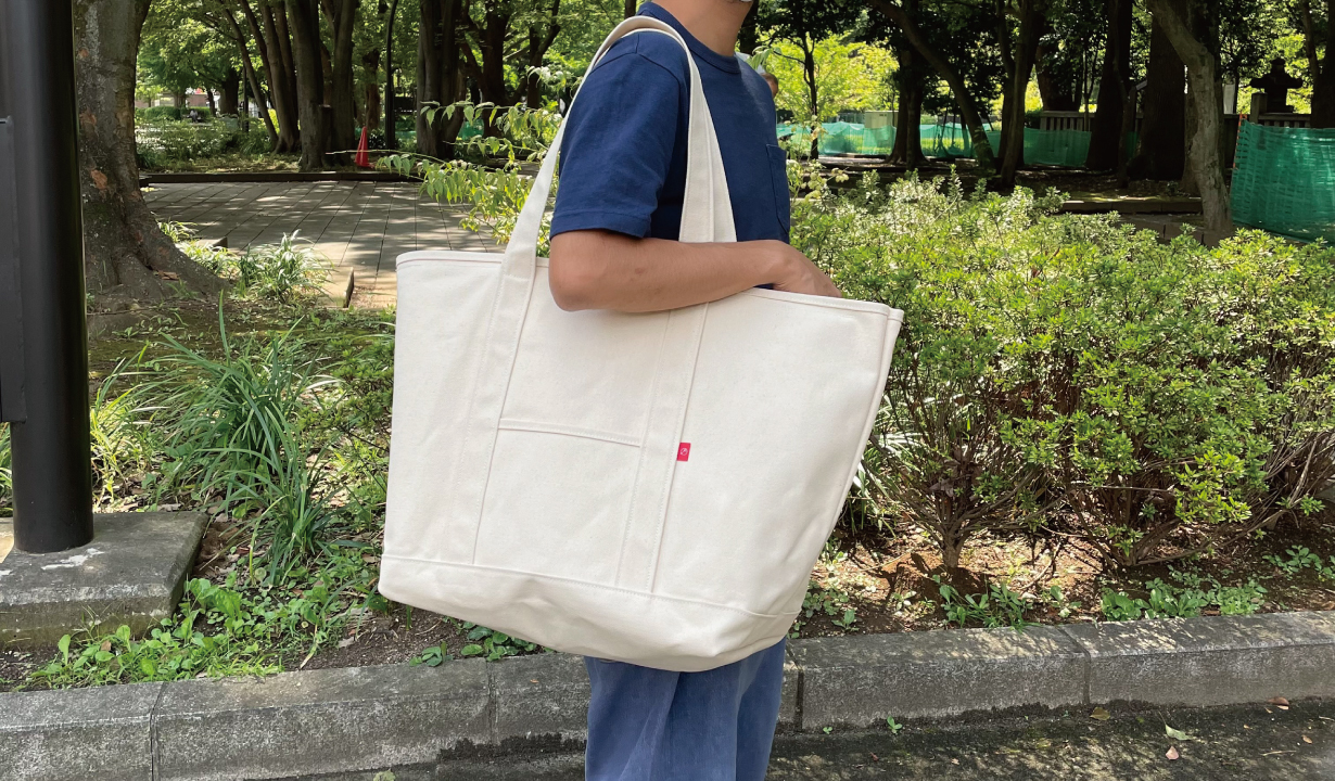 倉敷帆布トートバッグの人気は大きめのサイズ？かわいいだけではない