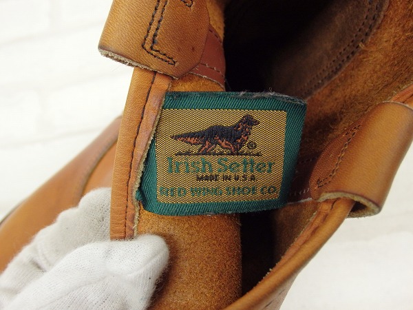 1S1703/レッドウイング 866 犬刻印犬タグ ペコスブーツ REDWING赤