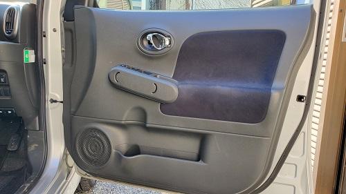 日産キューブ(Z12)での音質向上スピーカー取付 | 見た目を変えずに音を