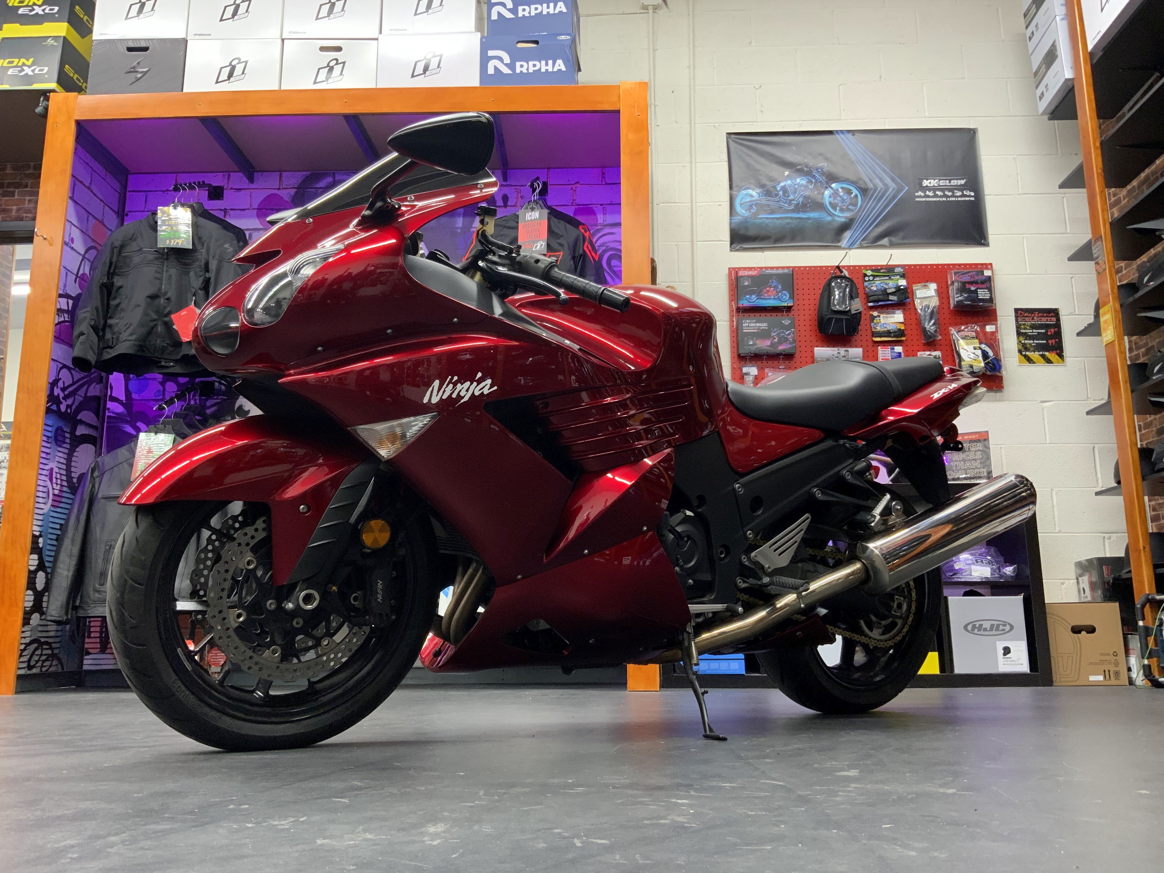 2010 KAWASAKI zx14 USED MOTORCYCLE FOR SALE