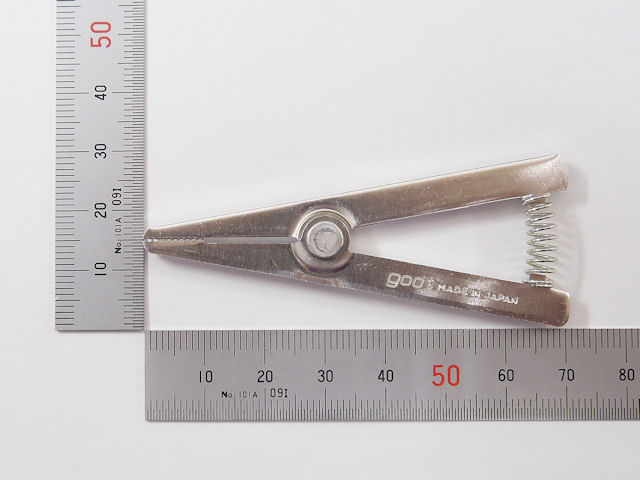 ヒートクリップ〈放熱用クリップ〉 ストレート型 H-1S: ケース・ネジ