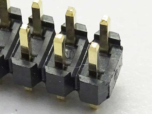 ロープロファイルピンヘッダー 2×20(40P) 7.7mm: ケーブル・コネクター