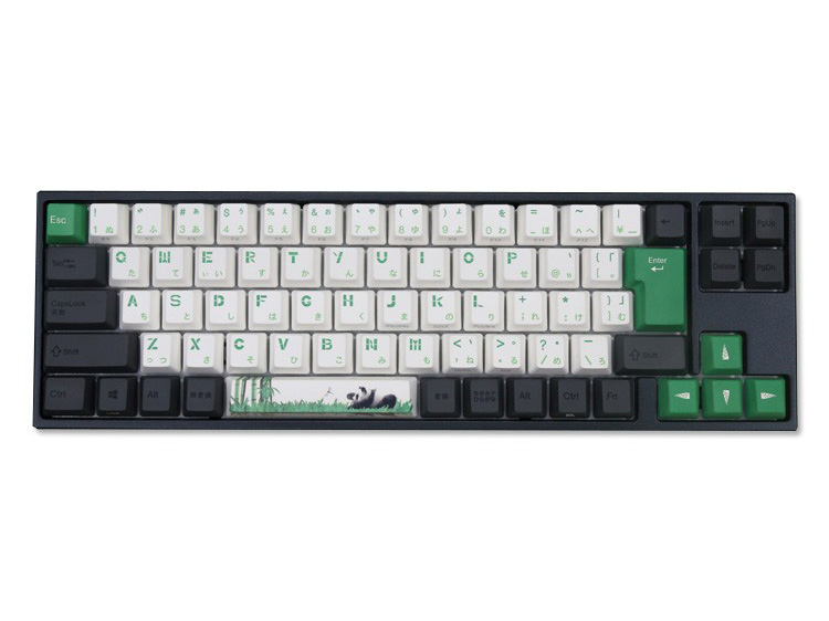 パンダをモチーフにしたVarmilo製キーボードが4製品、メカニカル静電
