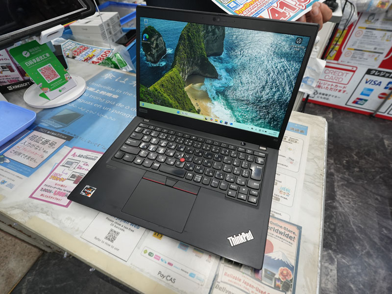 Ryzen 5 Proやメモリ32GB搭載の「ThinkPad X13 Gen1」が41,800円、中古