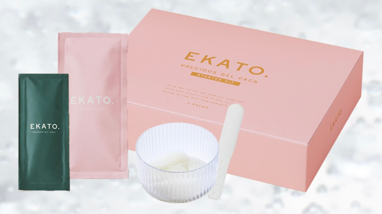 雑誌付録で即完売！EKATO炭酸パックお試しできるスターターキットがお